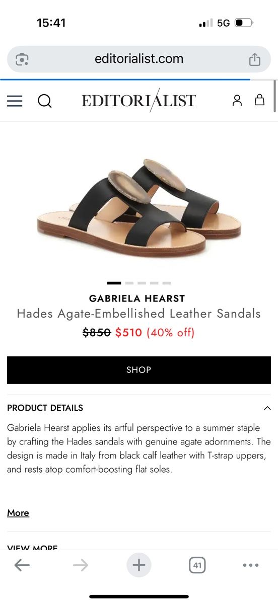 Scarpe da donna: GABRIELA HEARST sandals 850$ – Usato da Barna venduto da orbuyorcry 1