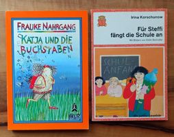 2 Lesebücher: Buchstaben & Schulanfang