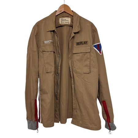 REPLAY leichte Jacke Beige Gr. XXL
