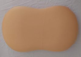 Neues weiches Kopfkissen mit Memory Schaumstoff 51 x 31 cm