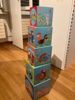 SCRATCH - Stapelspiel Pyramide Bauernhof