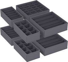 8x Aufbewahrungsboxen für Unterwäsche Schubladen-Organizer