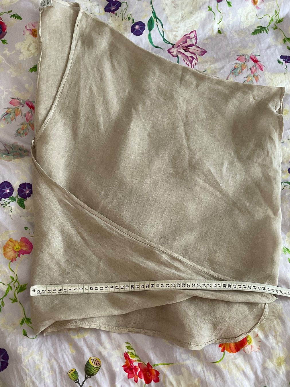 Camicette: 100% LINO oversize Bluse Gr s. Masse, Wickeloptik – Nuovo (secondo la descrizione) da Urdorf venduto da alda02 8