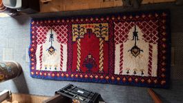 Handgeknüpfter Teppich, Vintage Look, Top Zustand