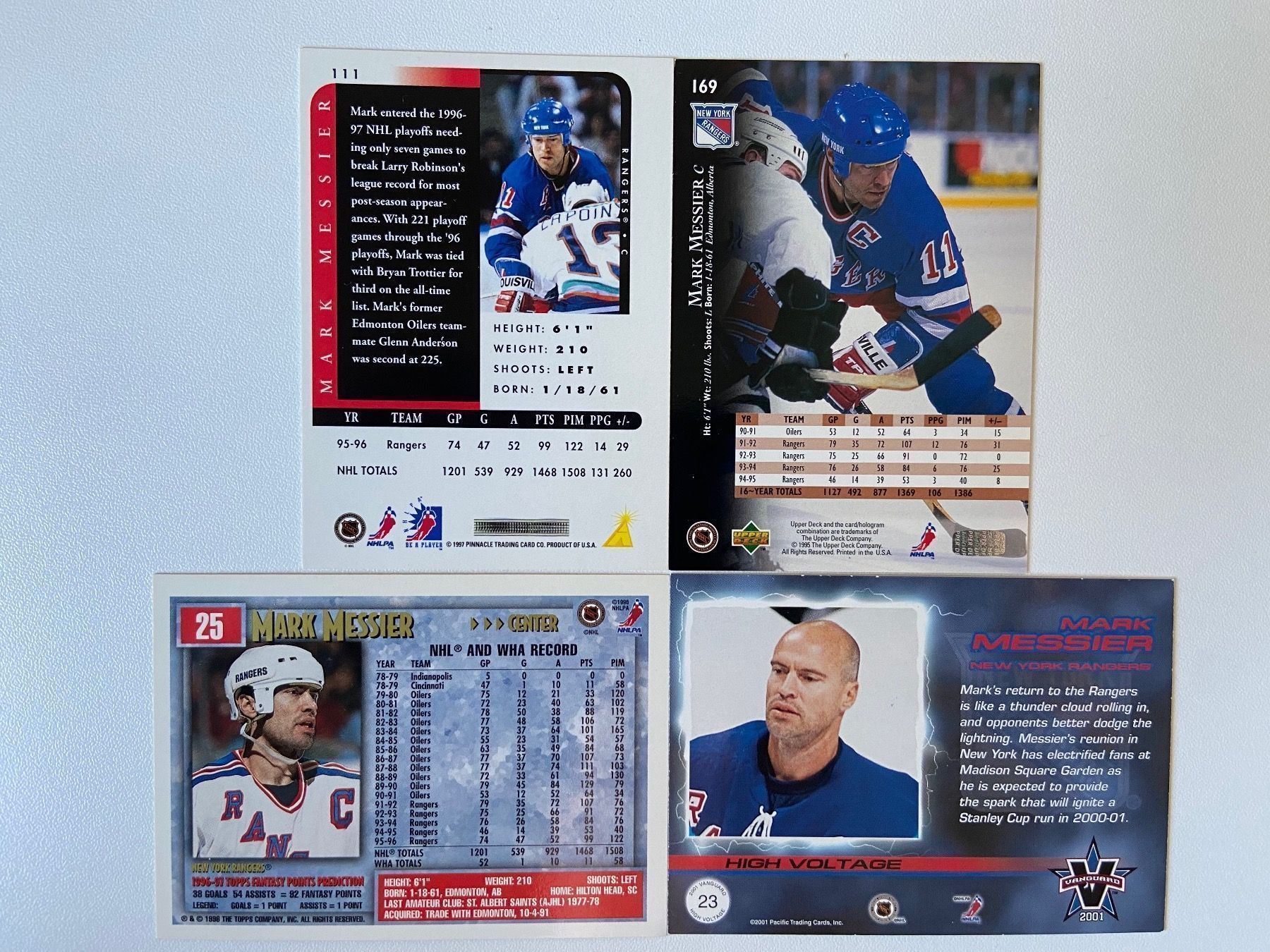 NHL Carte collezionabili: Mark Messier NHL Trading Cards – Usato da Muttenz venduto da bargain_hunter 1