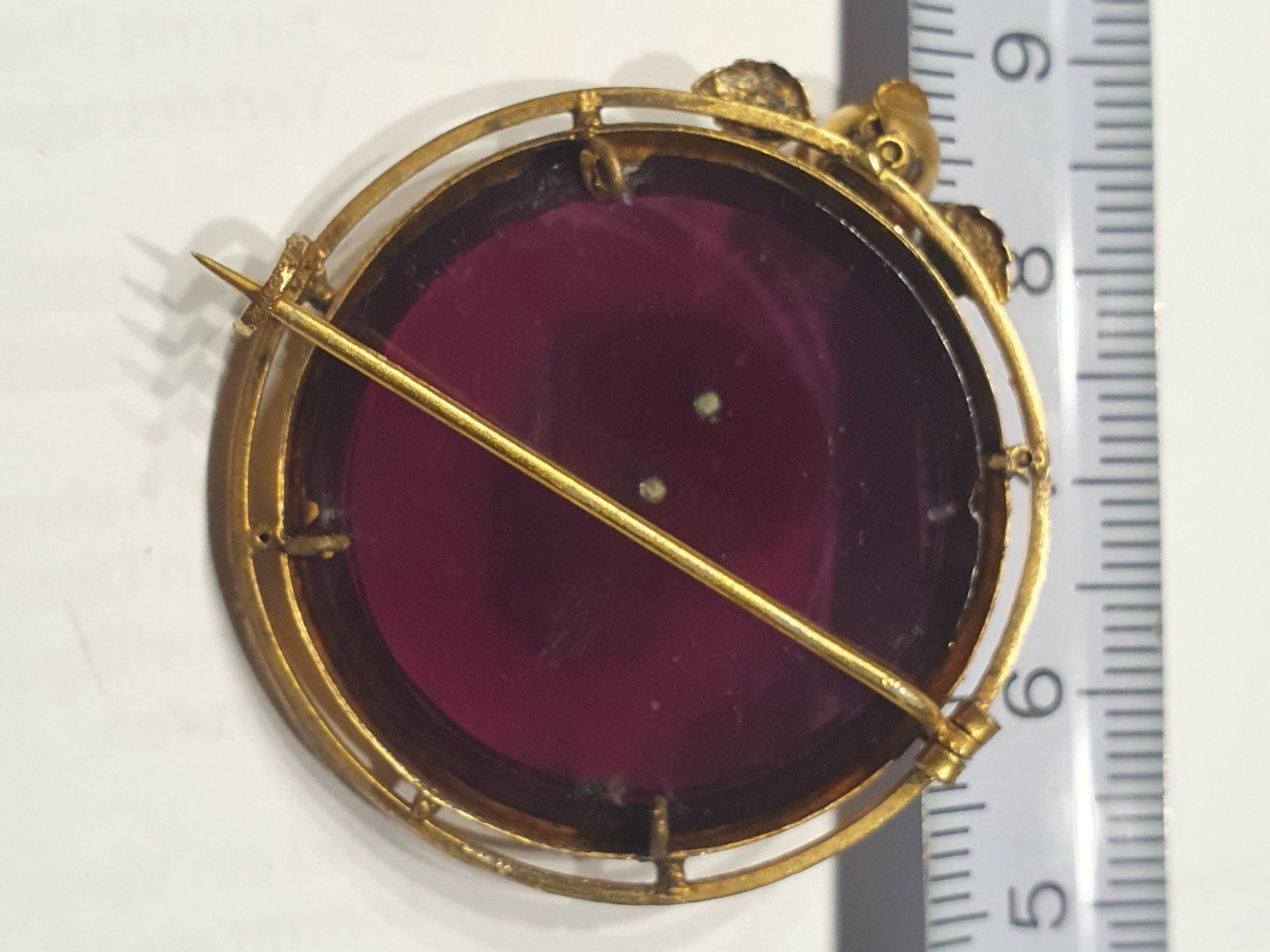 Broschen & Nadeln: Brosche Vintage Antik Jugendstil Gold Rose – Gebraucht aus Russikon von dav_fqm6 3