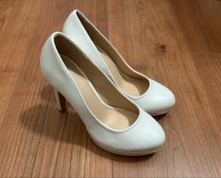 Even&Odd Nude/Cream High Heel Pumps – Size 36