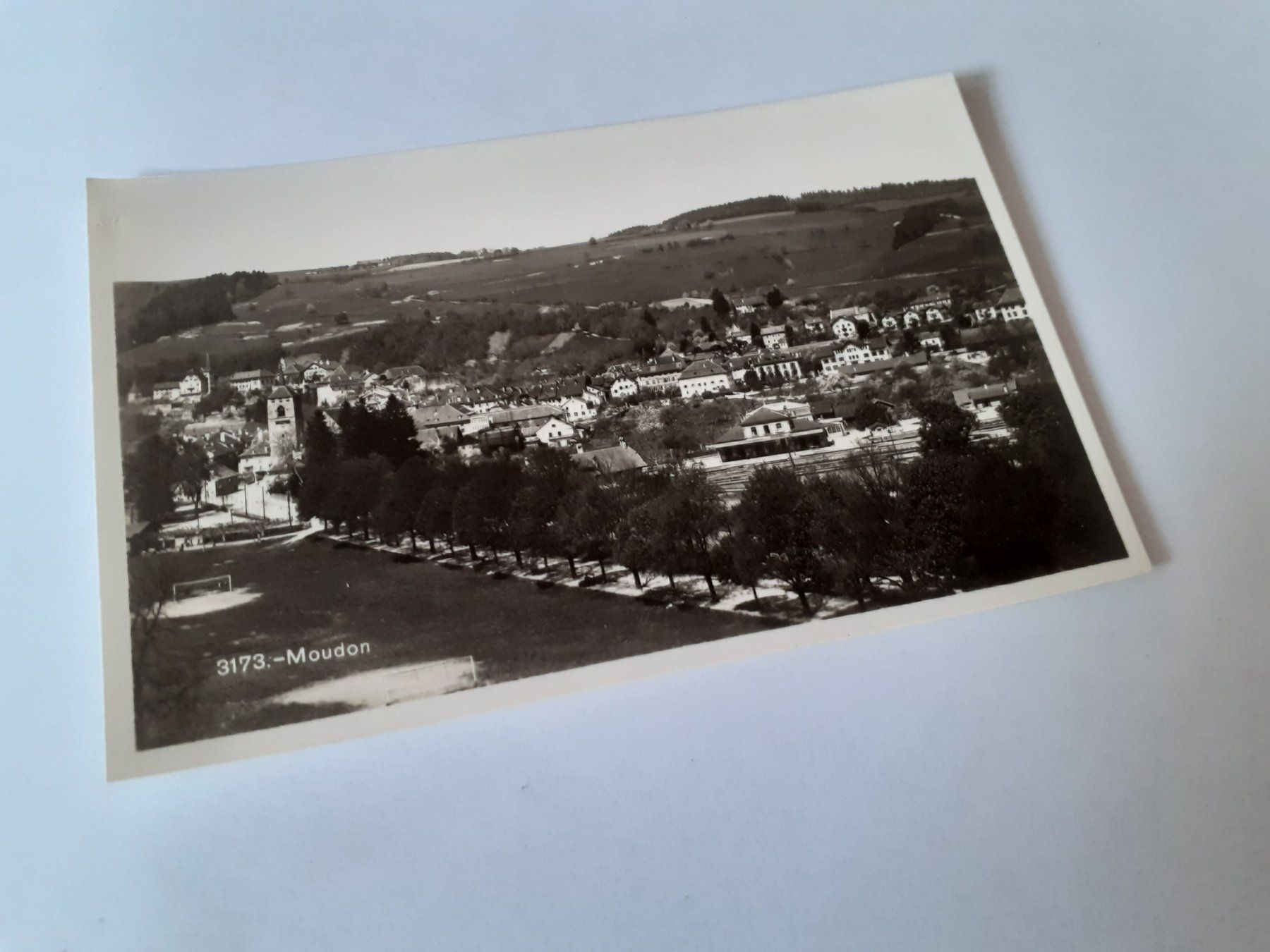 Ansichtskarten: MOUDON – Gebraucht aus Winterthur von Ornyx7