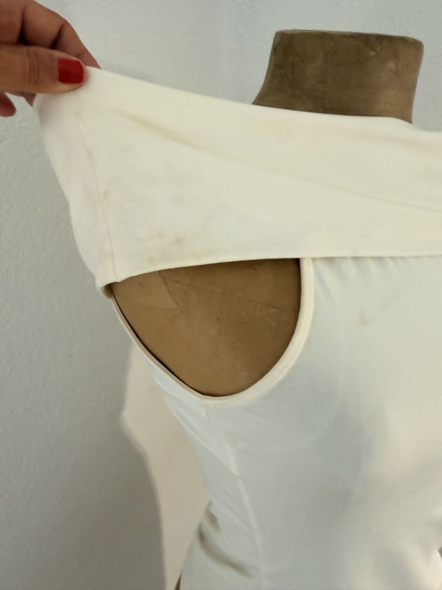 Top: Débardeur blanc simple et confortable - Taille M Été – Usato da chamoson venduto da agr_y2m5 3