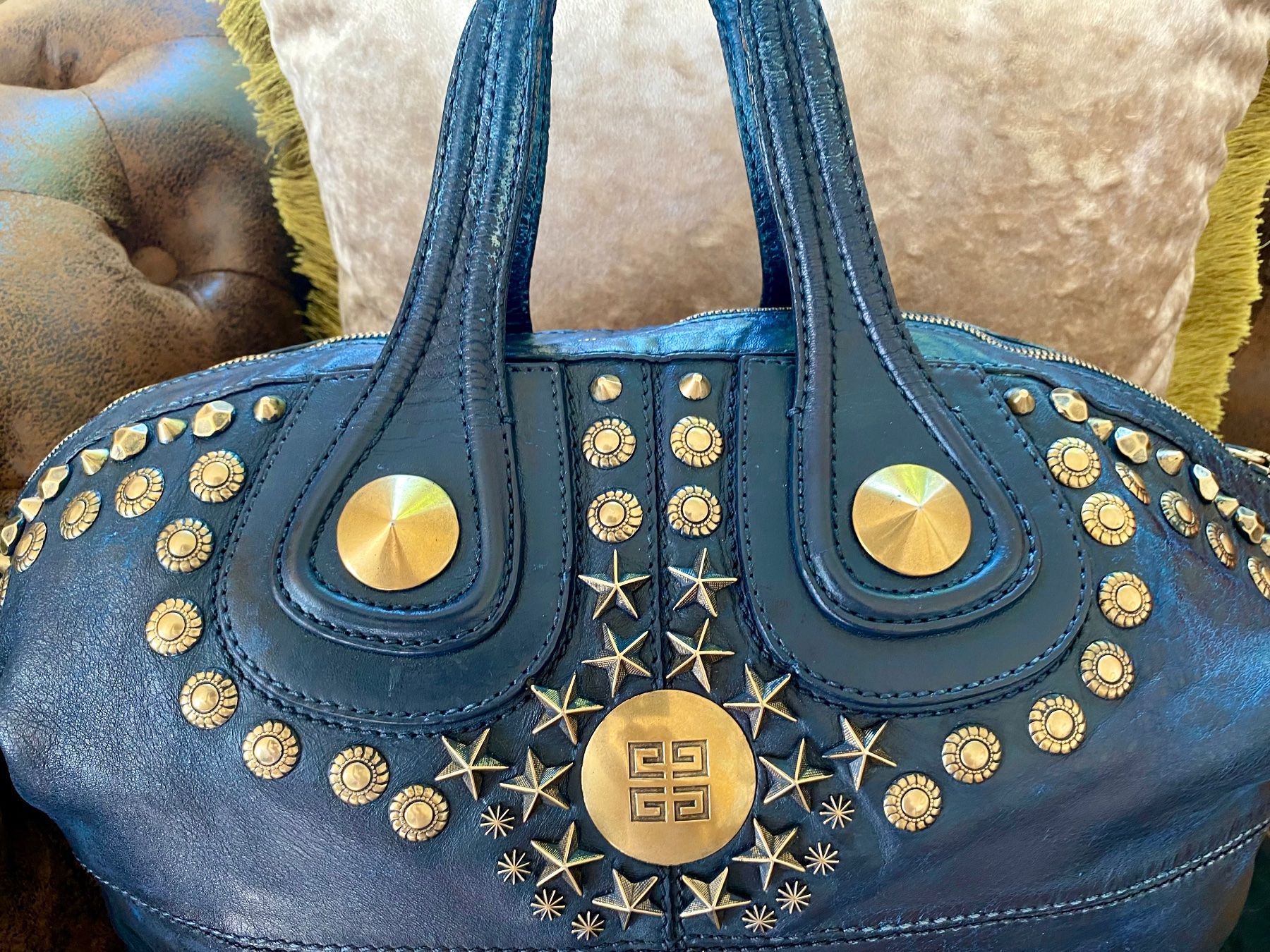 Givenchy Borse da donna: Givenchy Nightingale Special Edition blau – Usato da Zürich venduto da Sol65 1