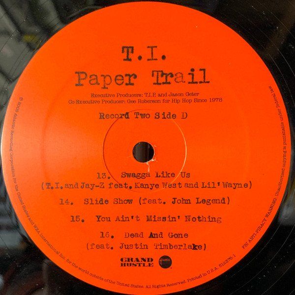 Dischi in vinile: T.I. ‎– Paper Trail (2LP) – Usato da Genève venduto da yoww123 2