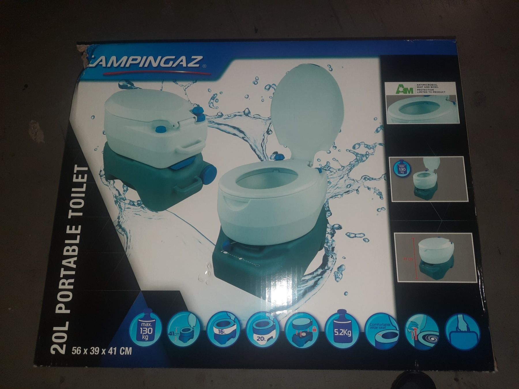 Campingaz WC: Campingaz toilettes portables 20l – Usato da Thônex venduto da Lasdunas