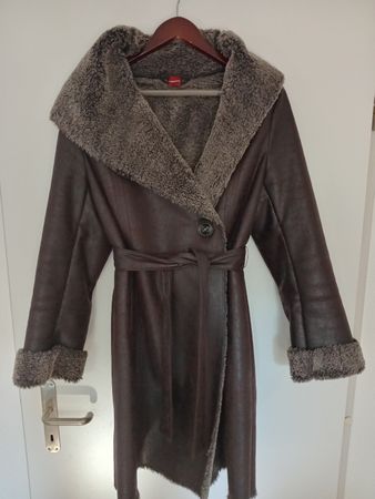 Lammfellmantel Olsen Damen braun Grösse S top Zustand