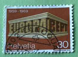 CH Briefmarken mit Gestempelt 