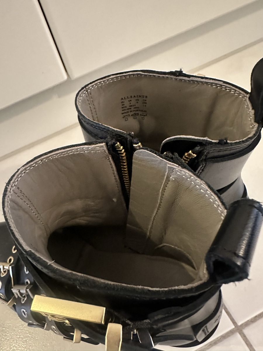 Allsaints Damenschuhe: All Saints JANE BUCKLE BOOT - Stiefelette black Grösse 36 – Neu (gemäss Beschreibung) aus Zürich von Lucyy 5