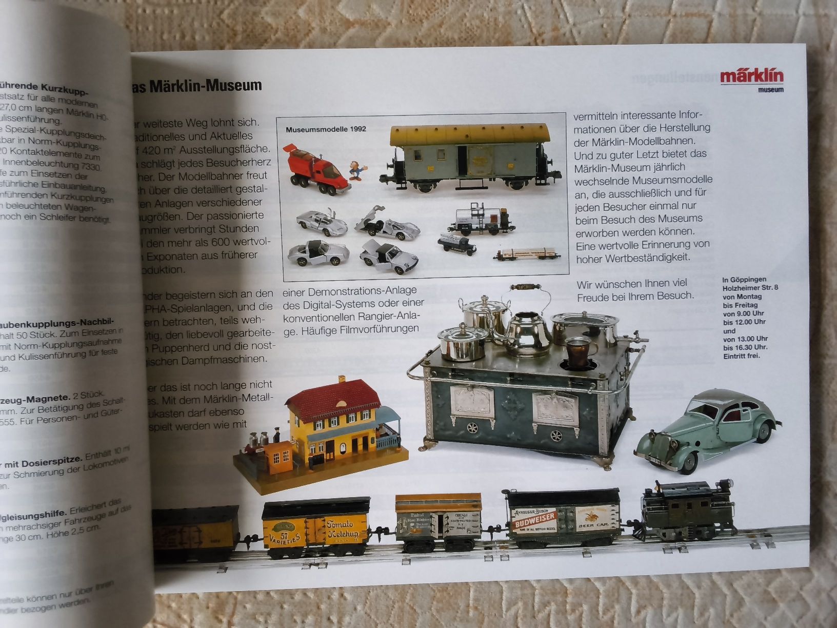 Bücher: Märklin gesamtkatalog 1992 /93  – Gebraucht aus Hallau von histoiremerveilleuse 1