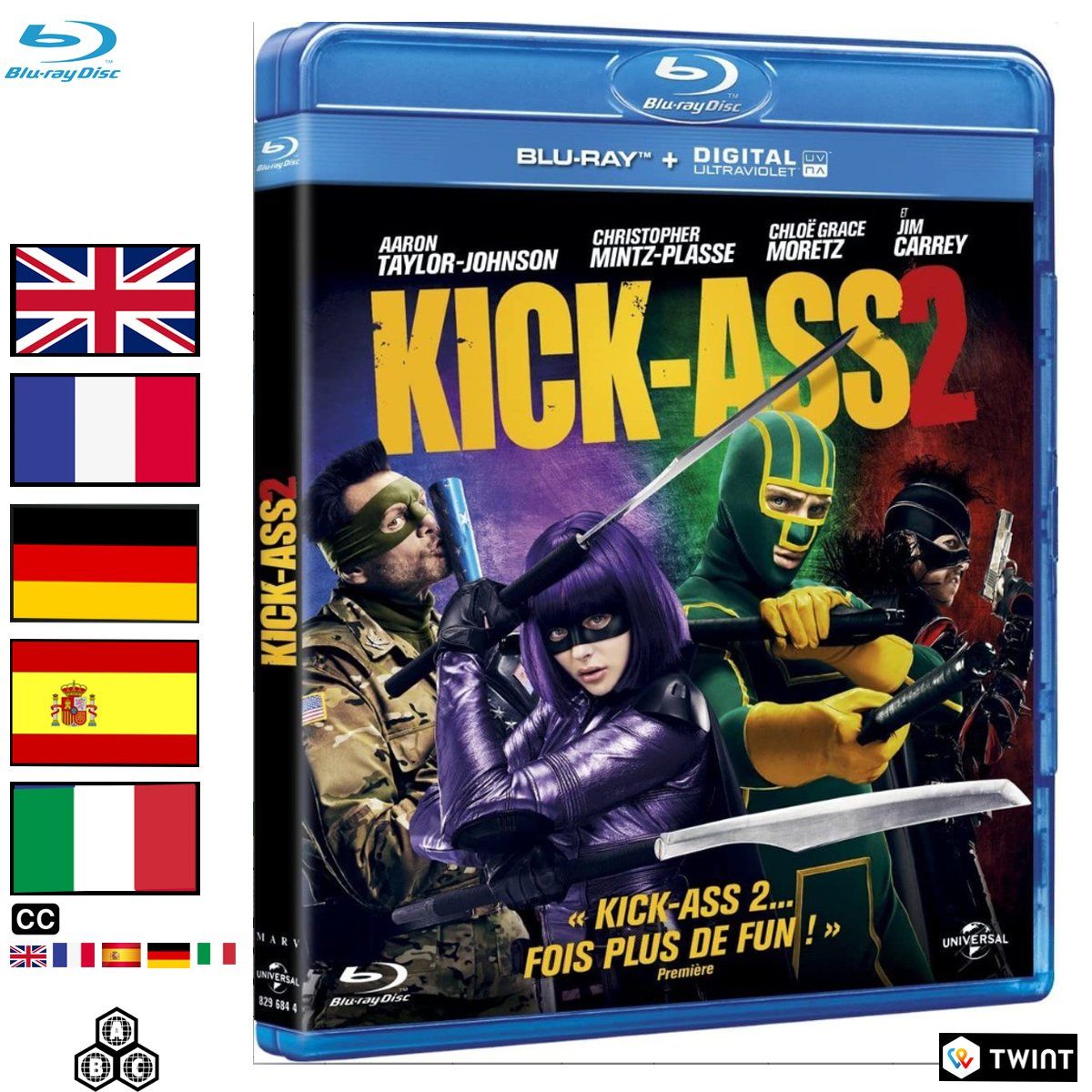 Tutti i DVDs: Blu-ray Kick-Ass 2 (2013) – Usato da Semsales venduto da __Florian__