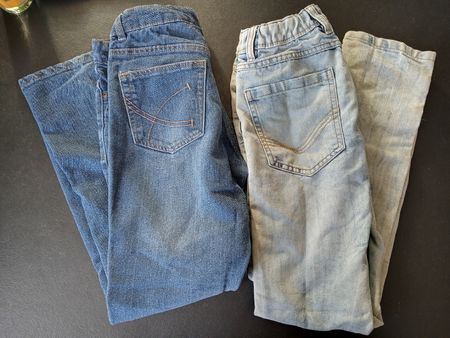2x Jeanshosen Jungs gebraucht 158