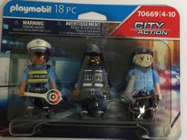 PLAYMOBIL CITY ACTION 70669 SQUADRA DI POLIZIOTTI  new‪‪‪‪