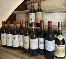 Umzug: 11 Bordeaux/Italien Weine + 2 Deko