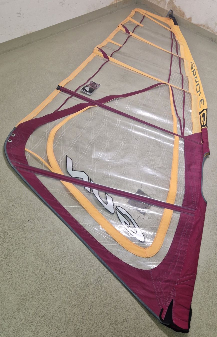Surf: Gunsails Groove Freeride Segel – Usato da Stans venduto da Stockema 2