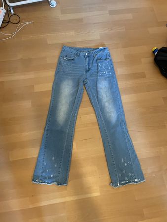 Flaren jeans Blau Jungendlich Grösse