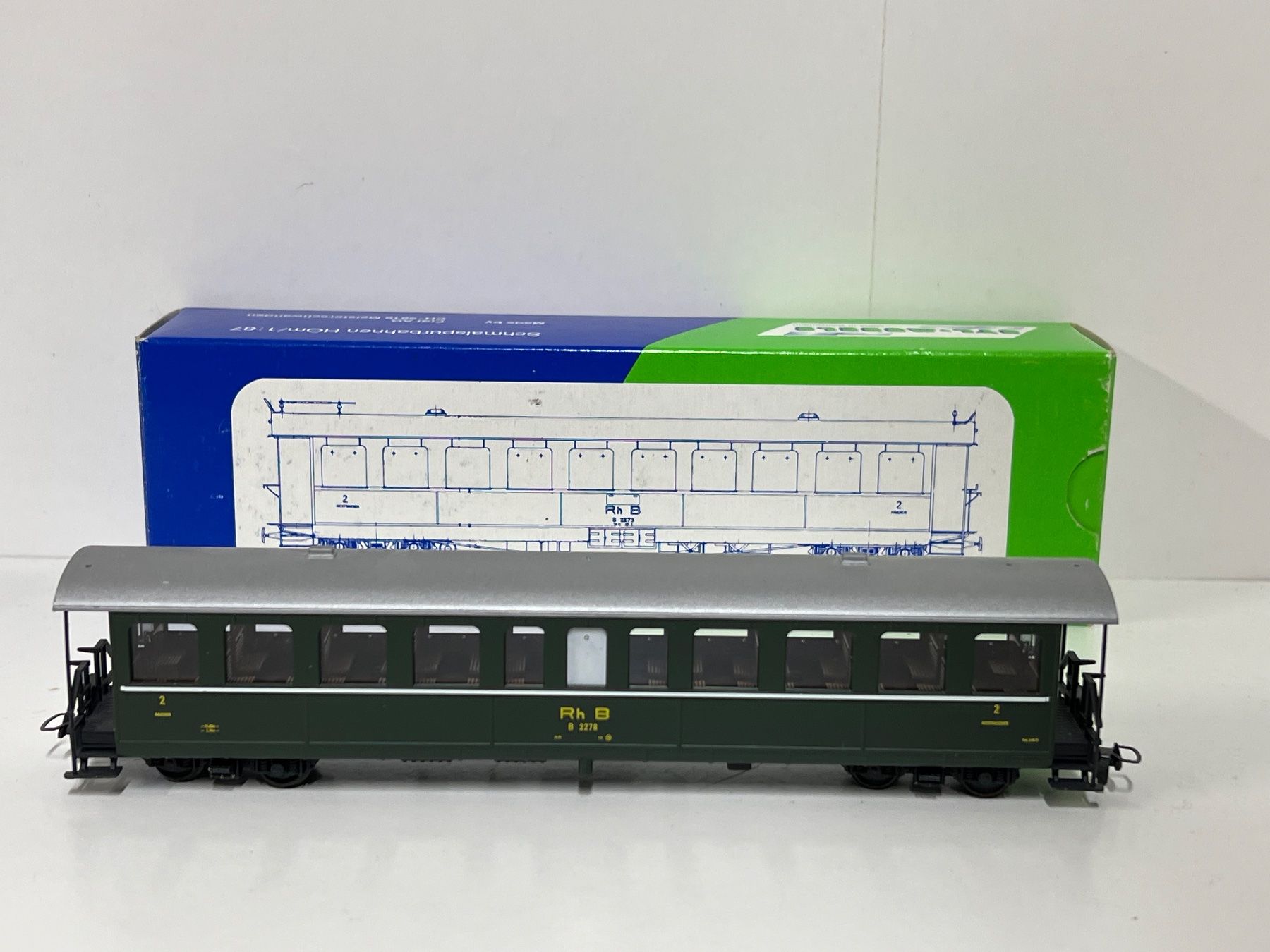Modellini di ferrovie: STL - MODELS RhB B 2278  H0m – Usato da Neuenhof venduto da ludovicco 6