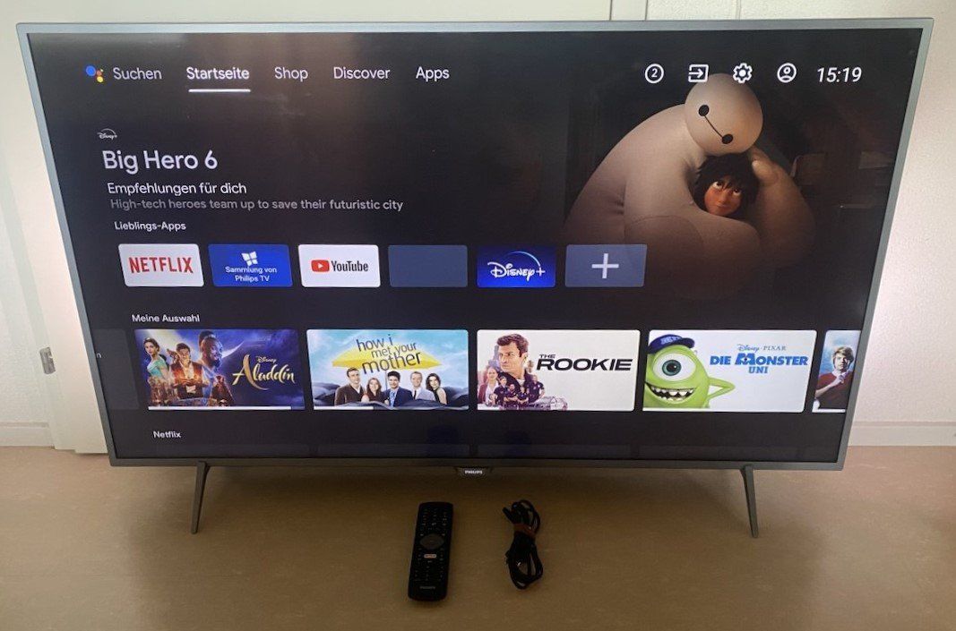 Philips Fernseher: Philips 49" Ultraflacher 4K Android Smart-TV mit Ambilight – Gebraucht aus Madiswil von Dmitryc