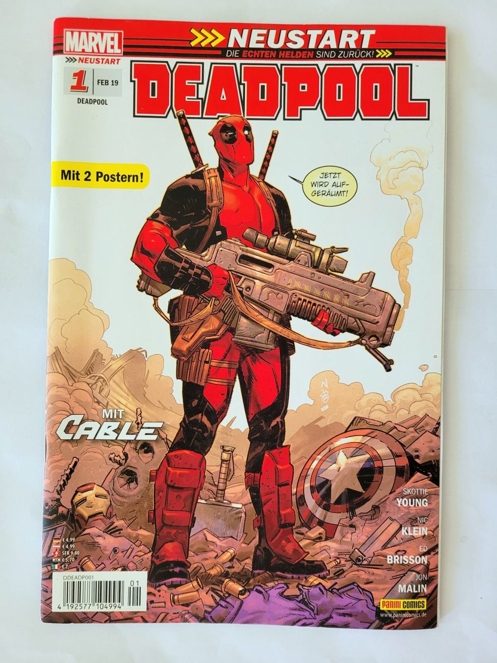 Comics: Deadpool Nr.1 von 2019 / Panini – Gebraucht aus Schöftland von huair