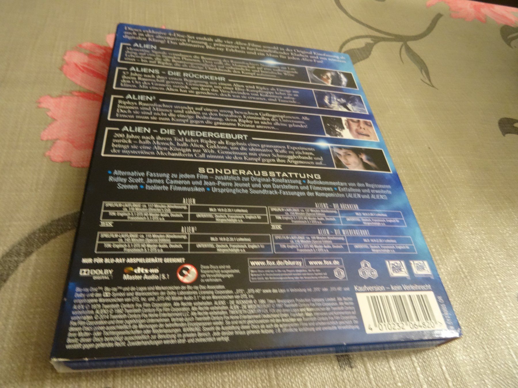 Alle DVDs: Alien Anthology  - Jubiläums-Collection BLU-RAY – Gebraucht aus Olten von  1