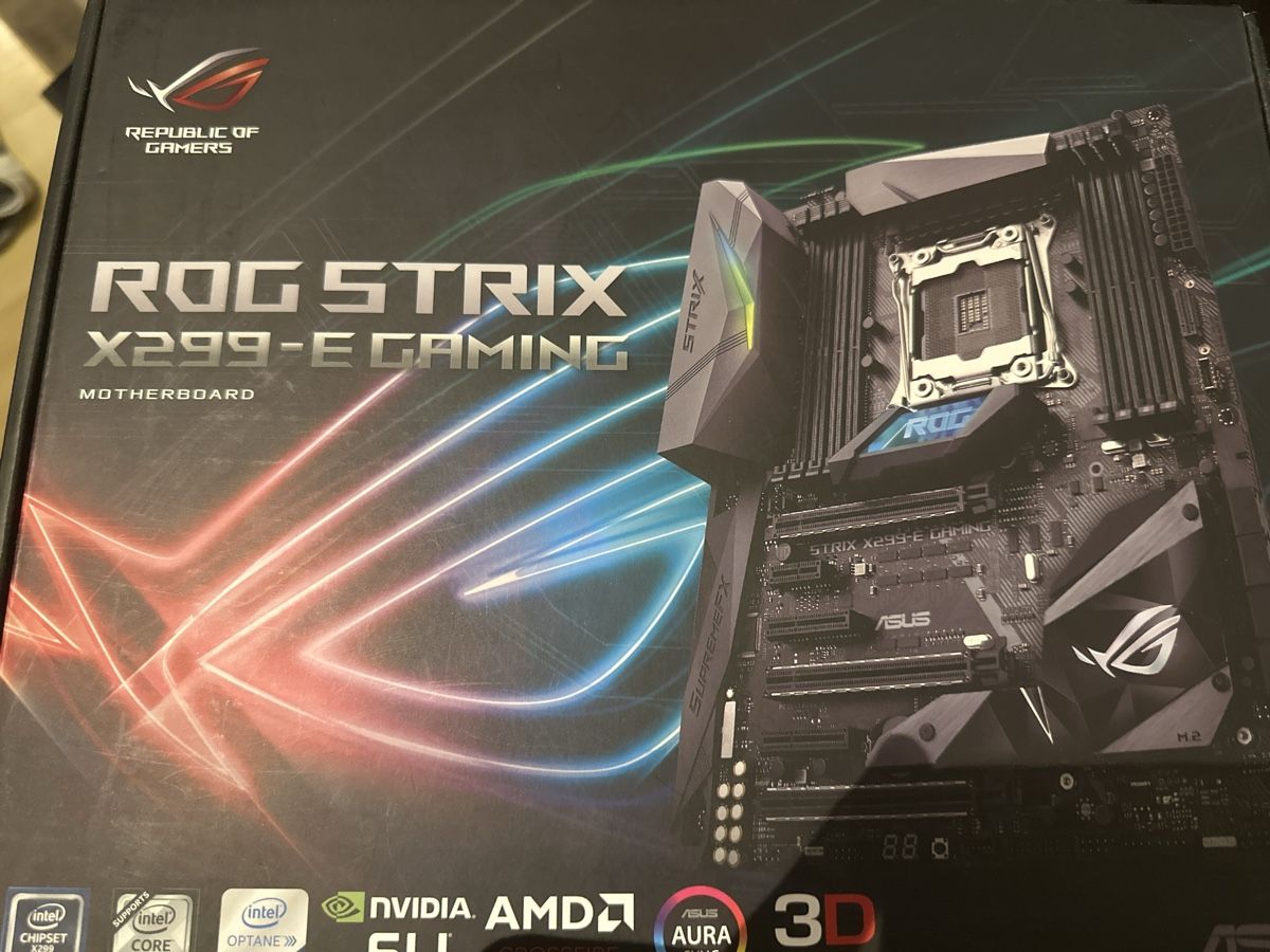 Asus Schede madri: ASUS ROG STRIX X299-E Gaming – Usato da Rüthi (Rheintal) venduto da JakubSutor