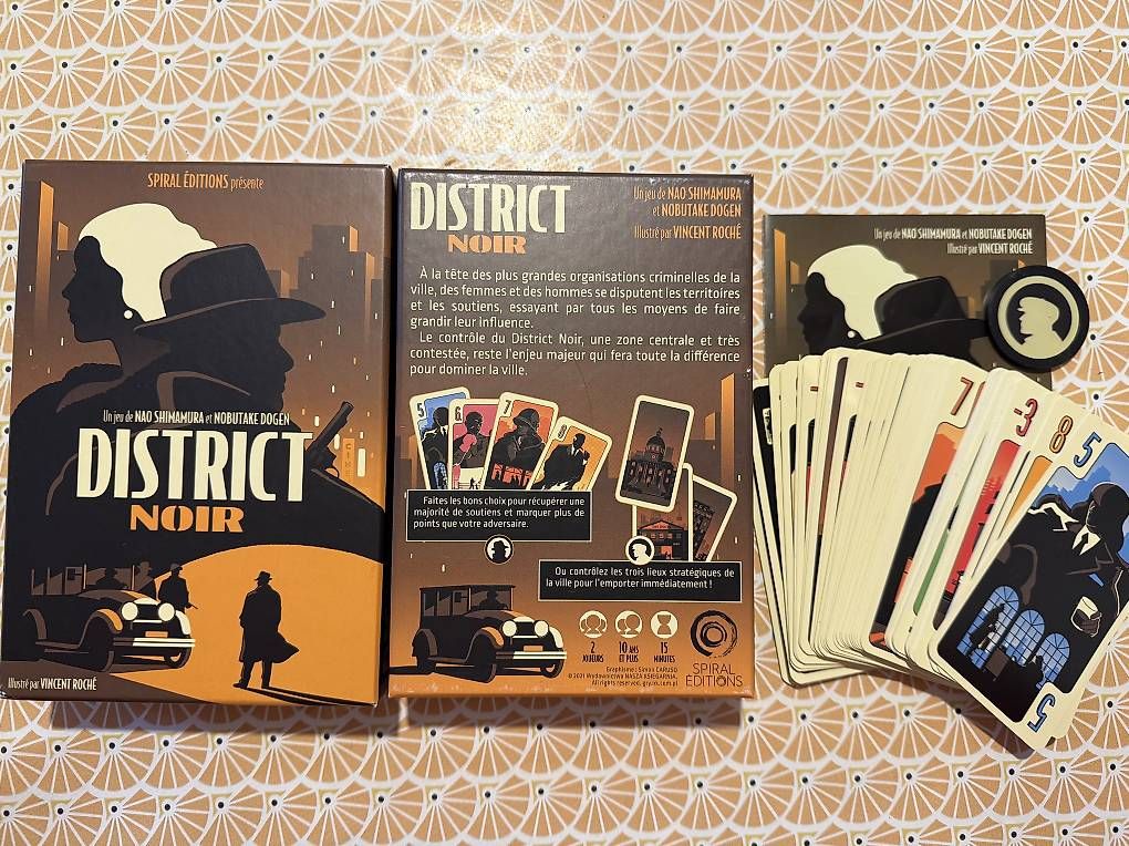 Spiele: Jeu société - 2 joueurs - District noir  – Gebraucht aus Essertines-Yverdon von clemesitpa 2