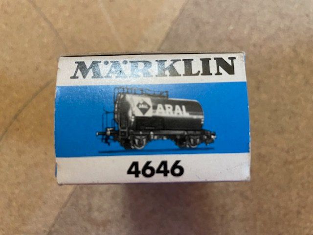 Märklin Modellini di ferrovie: Märklin Kesselwagen "Aral" – Usato da Hagneck venduto da wrangler65 2