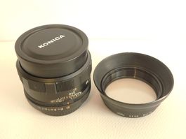 Rar Konica Hexanon AR 57mm