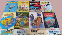 BD lots de 23 bandes dessinées
