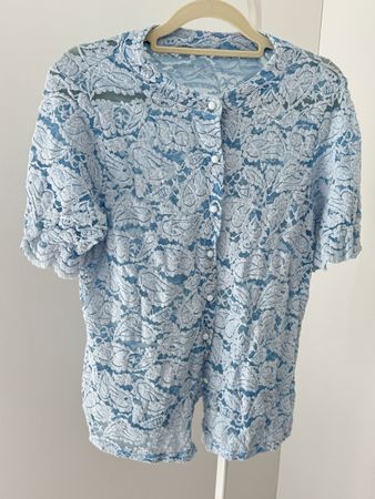 Vintage Spitzenbluse AB 1 CHF