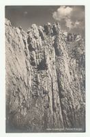 Ansichtskarte Säntis Lisengrat Felsentreppe 1912