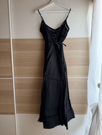 ABITO REFORMATION DARIA IN LINO NERO – S
