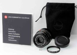 Leica Summarit-M 1:2.5/35 mm für Digital und Analog M-Leicas