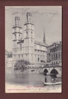 ZÜRICH - Grossmünster - 1906