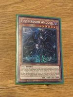 Yu-Gi-Oh Karte Finsterlord Amdusc 1. Auflage, guter Zustand