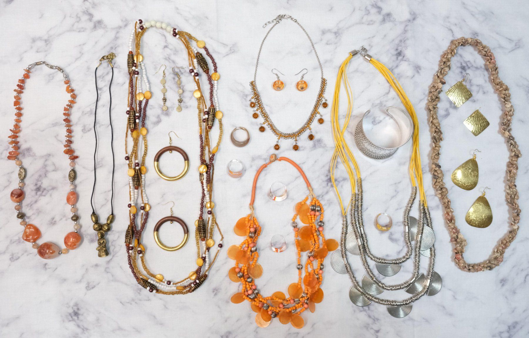 Sonstiger Schmuck: Modeschmuck Schmuckset Lot 18 teilig – Gebraucht aus Zürich von Melody2000