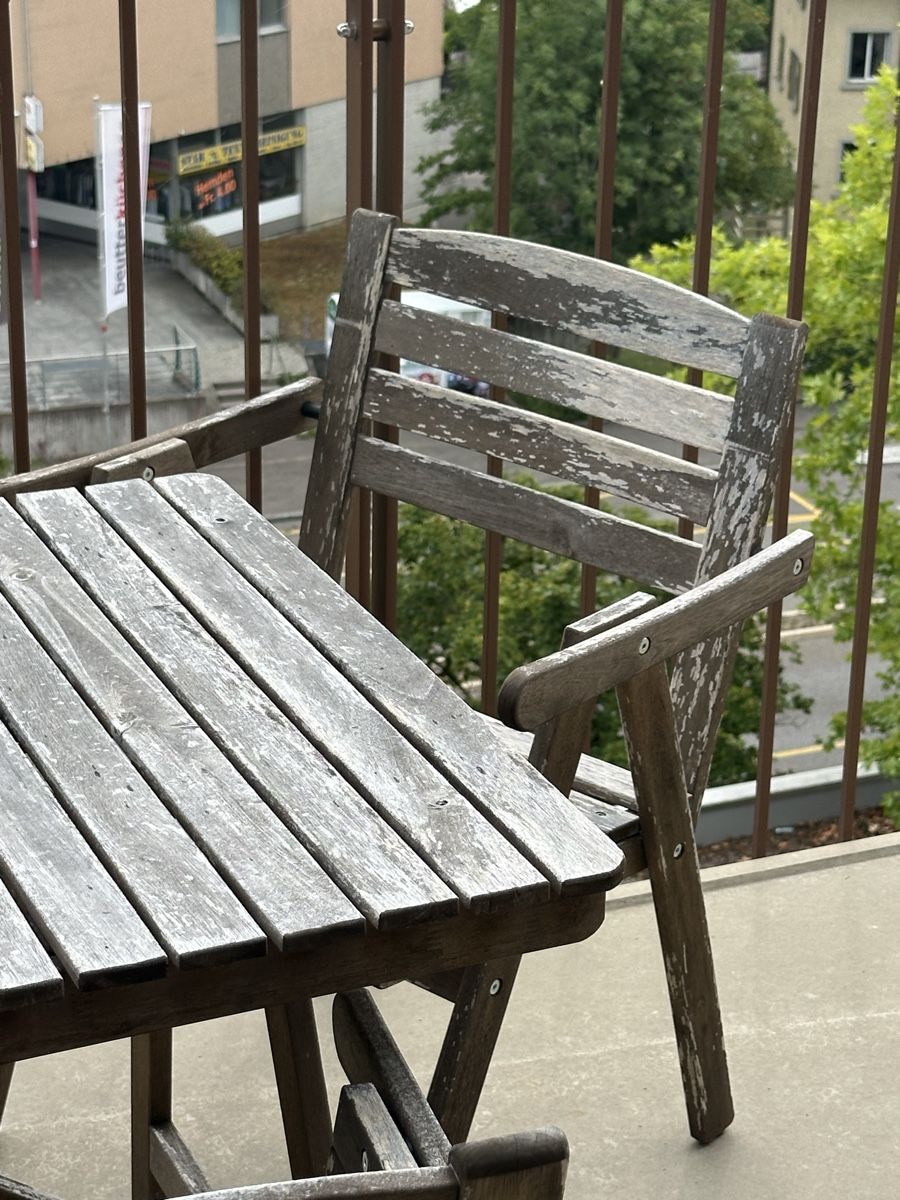 Ikea Set di tavolo e panche: Gartentisch + 4 Stühle – Usato da Unterengstringen venduto da Ranks96 1