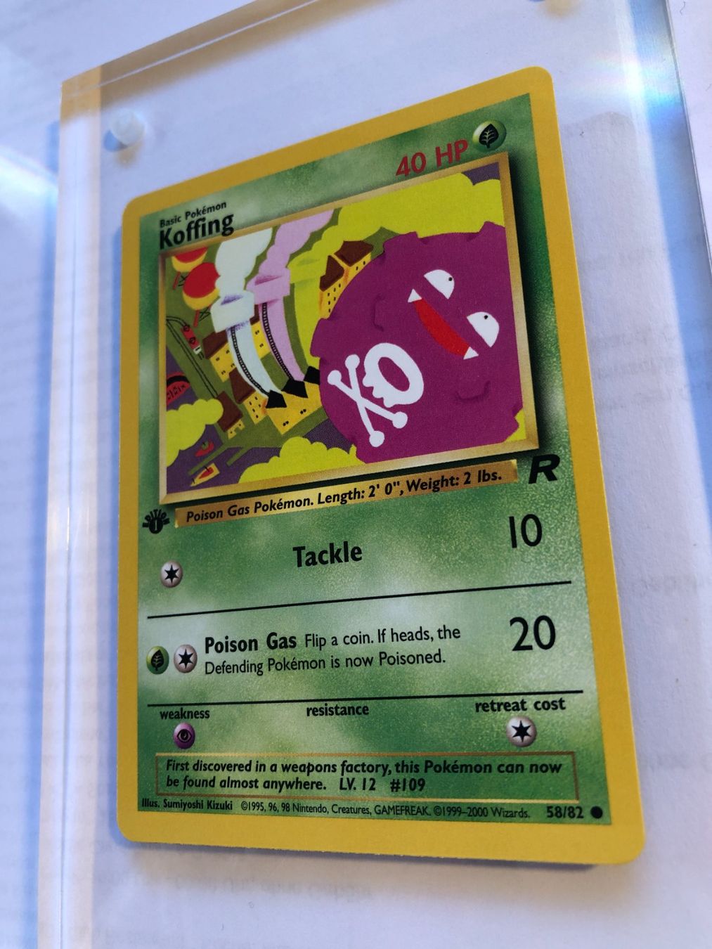 Sammelbilder & Trading cards: Koffing 1st Team Rocket - MINT - ab 1.- – Gebraucht aus Giubiasco von dan_pr8b 2