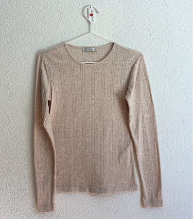 Only Longsleeve Shirt, beige, Grösse S