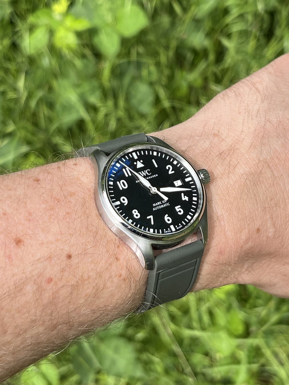 IWC Orologi: IWC Mark XX Automatic mit Stahlband, 2 Bänder und Box – Usato da Mols venduto da Mountain_Picture 8