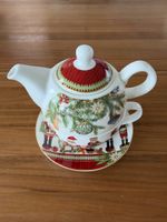 Neue Villeroy&Boch Weihnacht Tea for One Teekanne mit Deckel