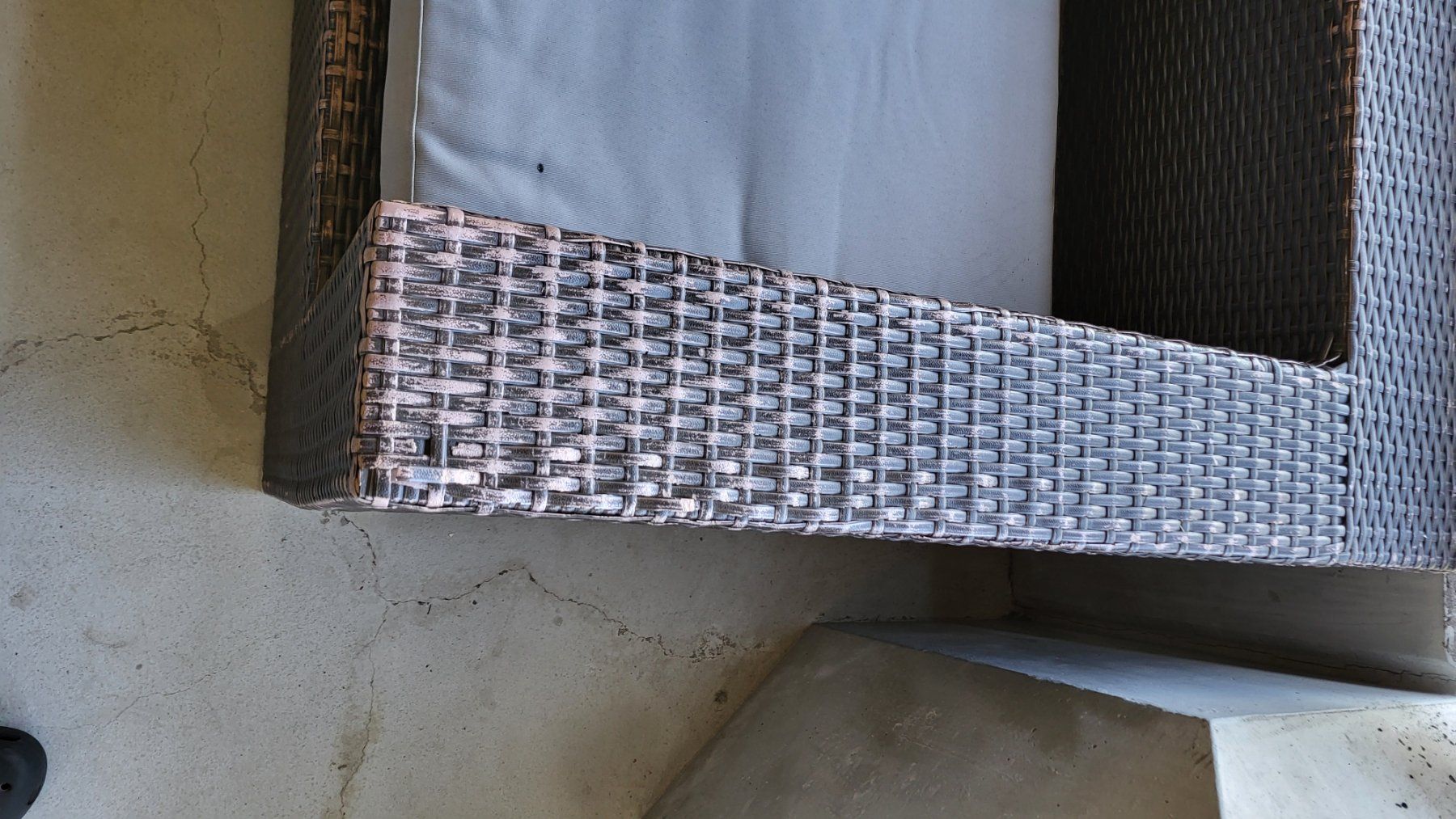 Divani: Grosse Gartenlounge, modulares Rattanset. – Usato da Untersiggenthal venduto da Leimi9 4