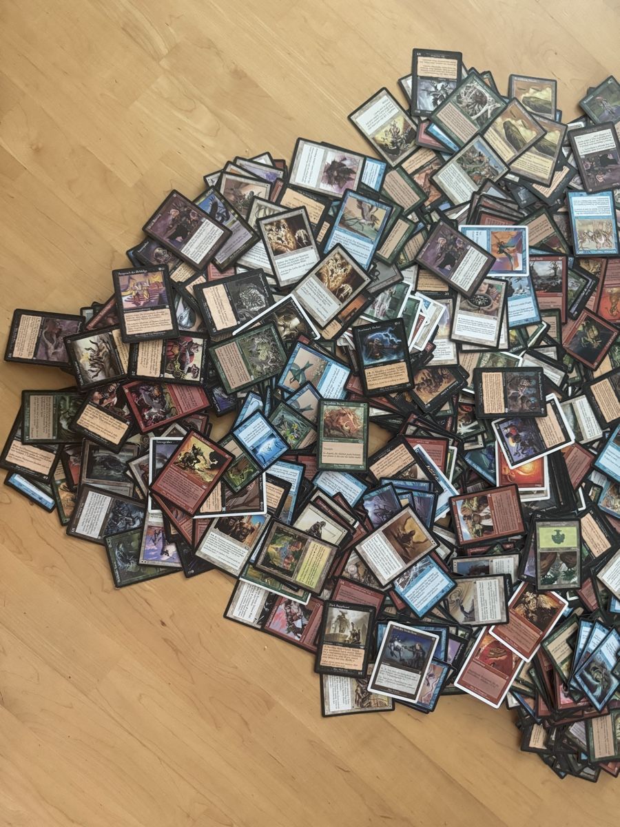 Magic The Gathering Sammelbilder & Trading cards: 2.2 KG alte Magic the Gathering Karten – Gebraucht aus Zürich von Flo3333 3