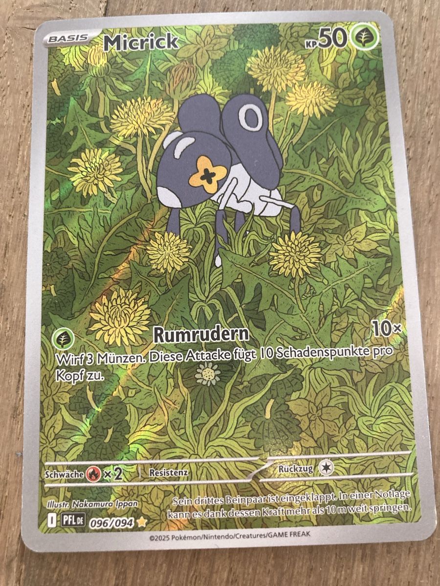 Pokémon Carte collezionabili: Pokémon Karte micrick – Usato da Uznach venduto da galadriel2009